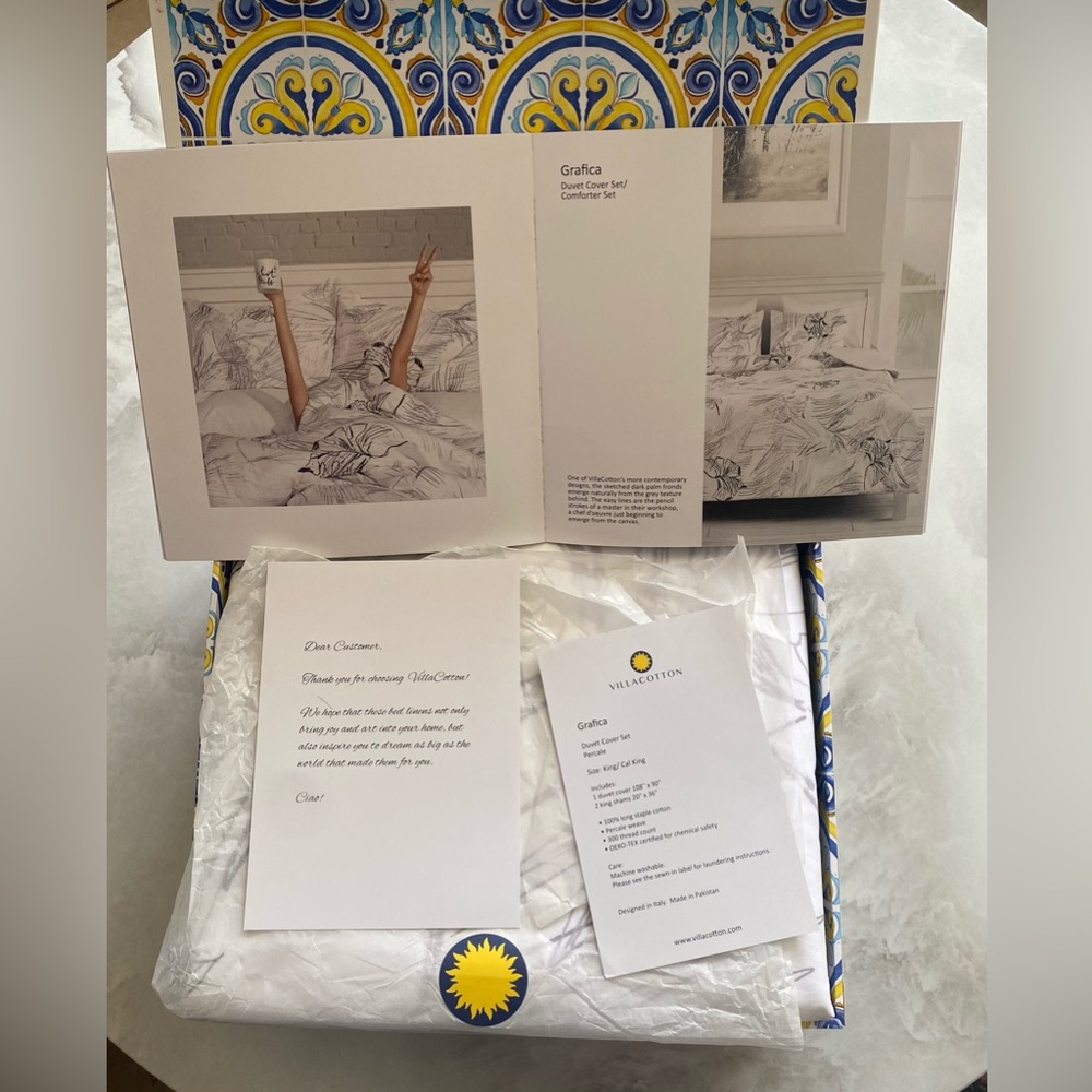 Cream Duvet Cover Set - Picture 4 of 9
